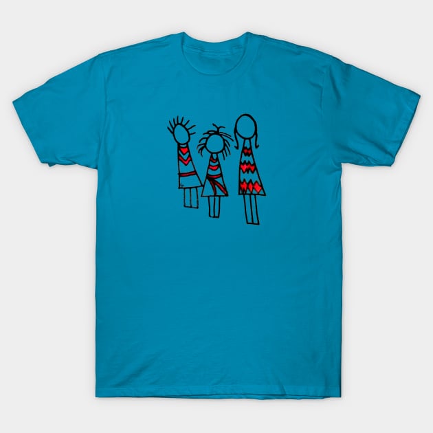 Three Sisters T-Shirt by dp